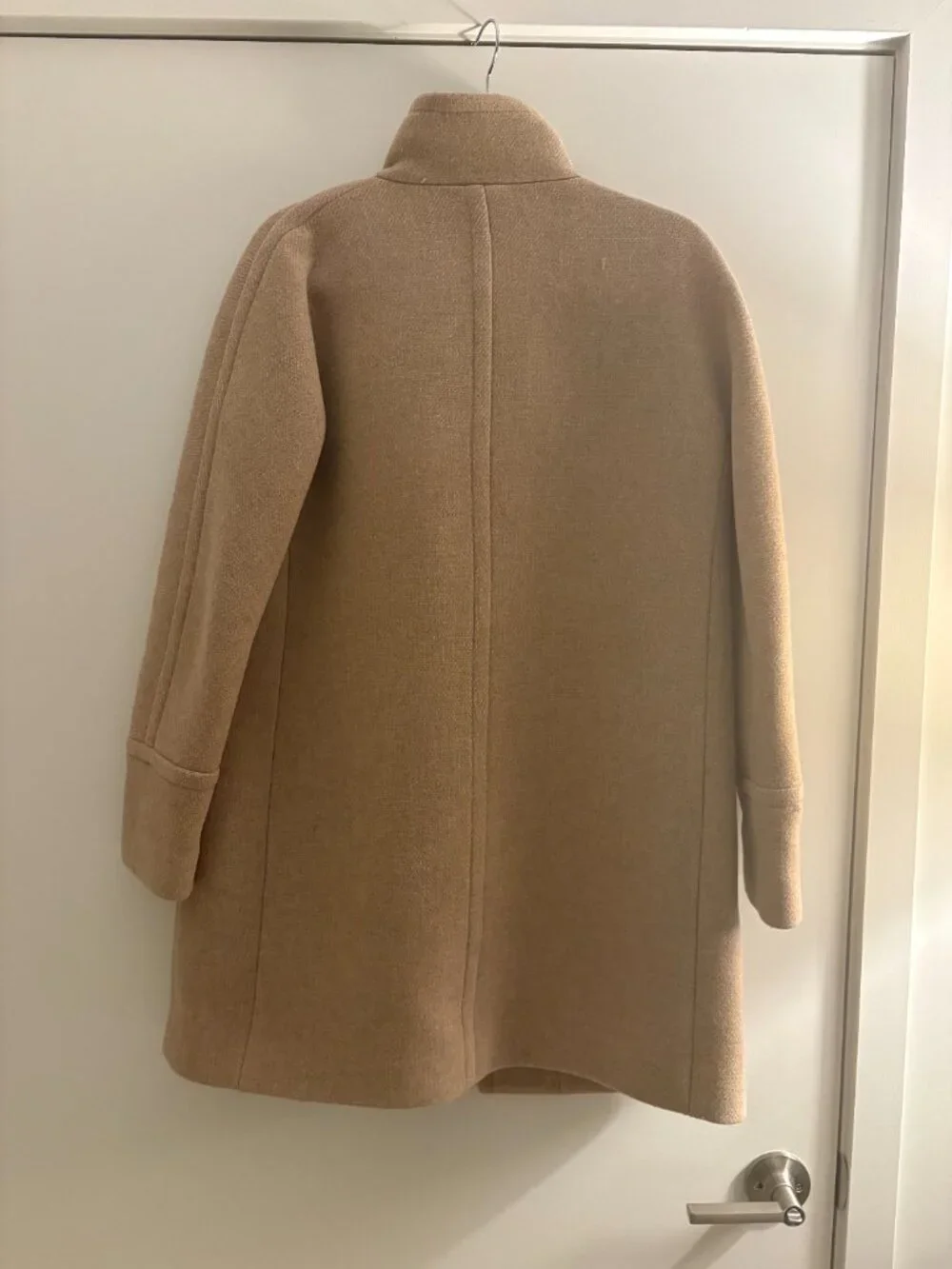J Crew Stadium Cloth Collar Coat - Picture 2 of 4